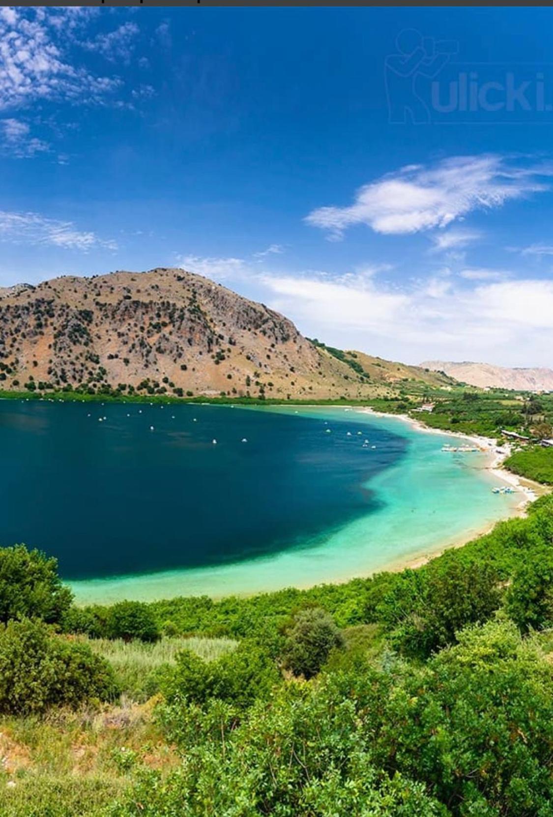 Almyrida Sands Luxury Stone Villa Xirostérnion エクステリア 写真