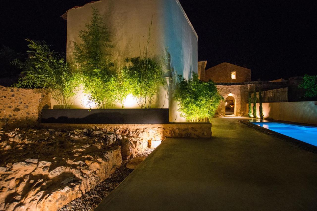 Almyrida Sands Luxury Stone Villa Xirostérnion エクステリア 写真