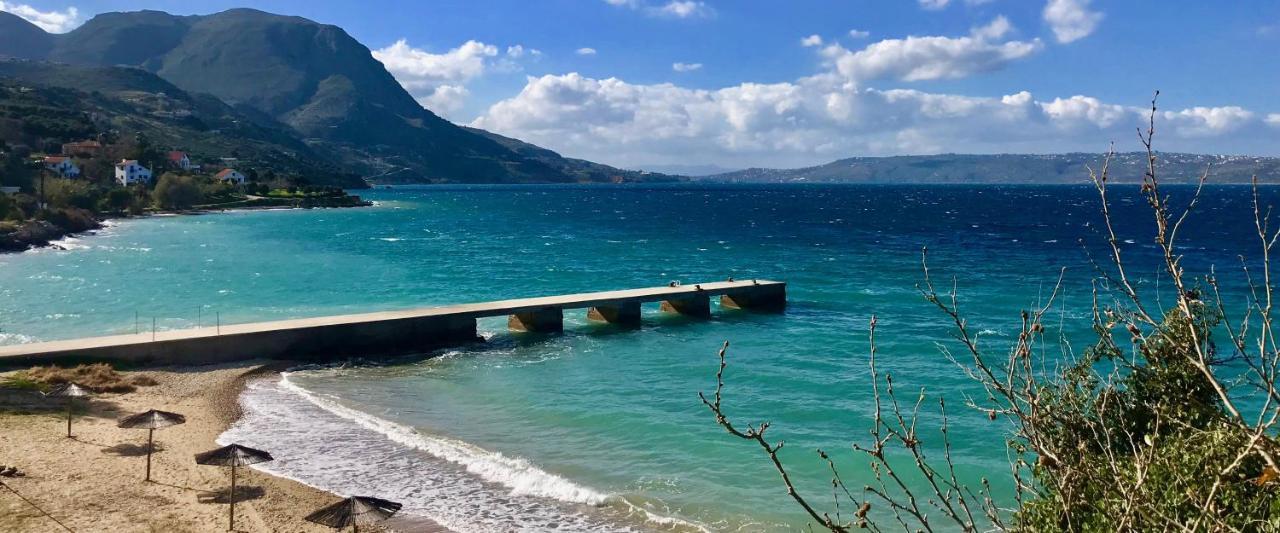 Almyrida Sands Luxury Stone Villa Xirostérnion エクステリア 写真