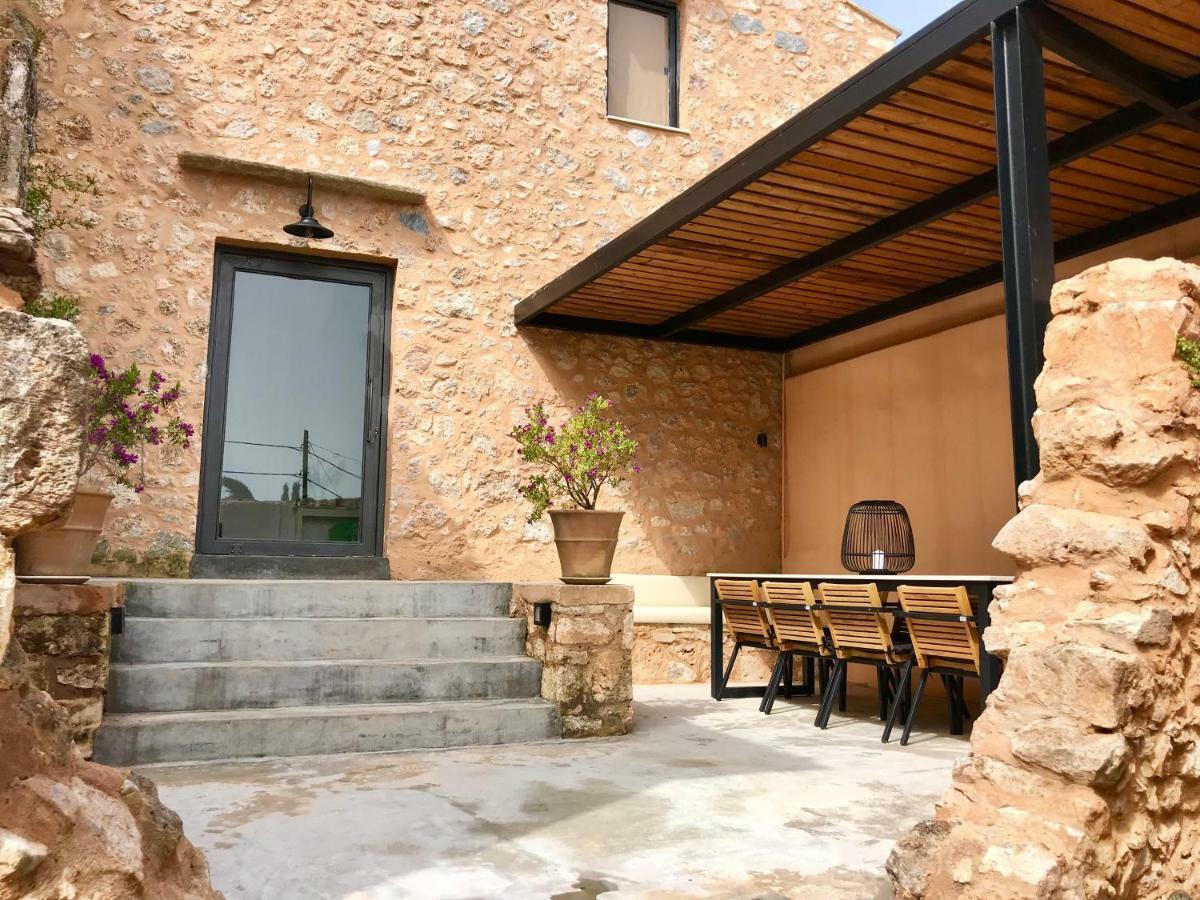 Almyrida Sands Luxury Stone Villa Xirostérnion エクステリア 写真
