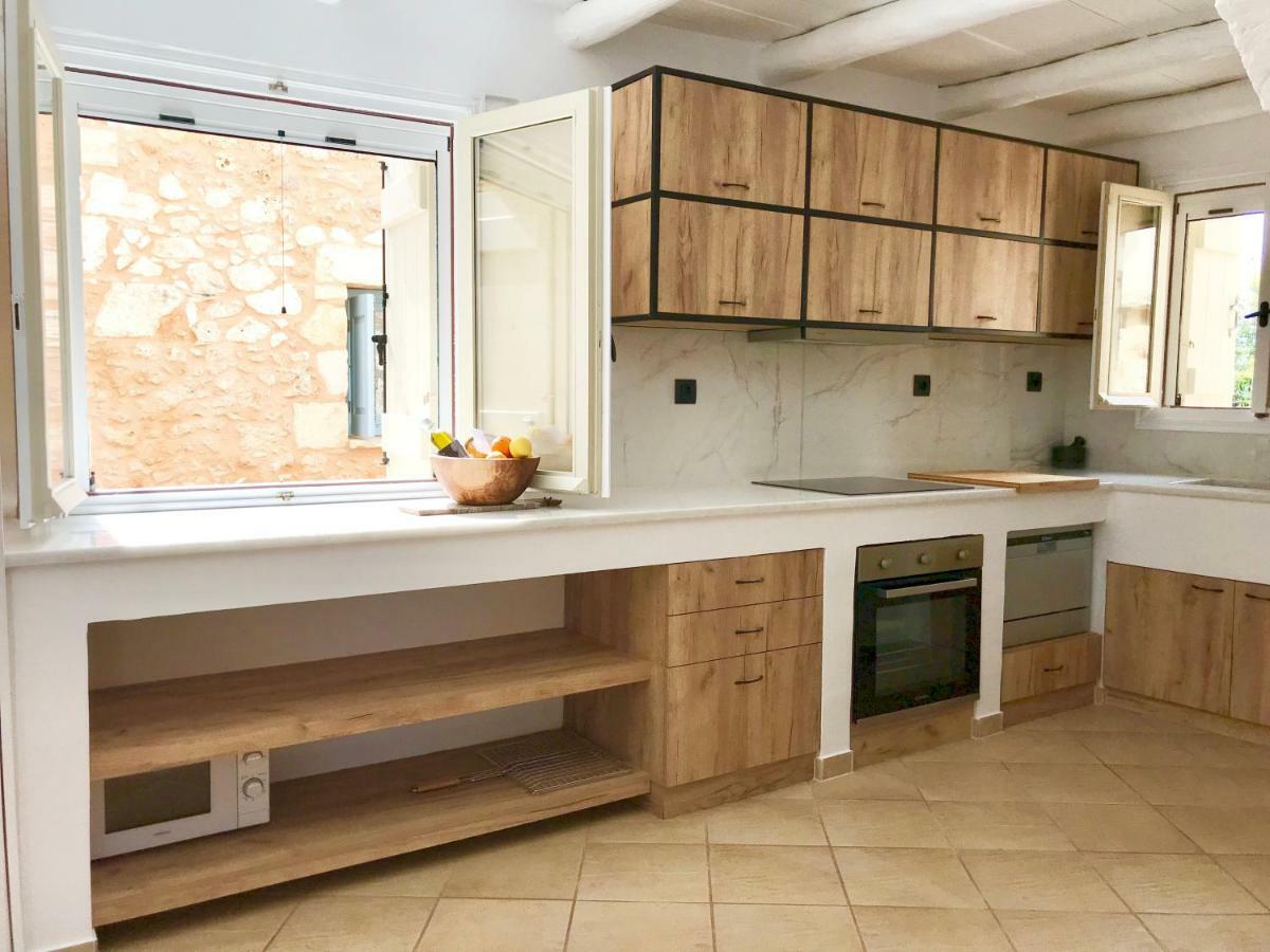 Almyrida Sands Luxury Stone Villa Xirostérnion エクステリア 写真