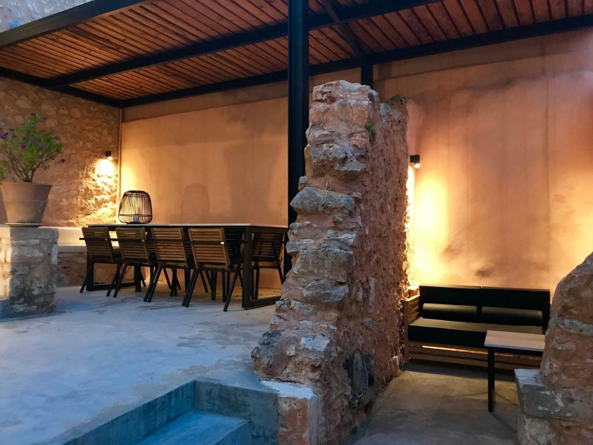 Almyrida Sands Luxury Stone Villa Xirostérnion エクステリア 写真