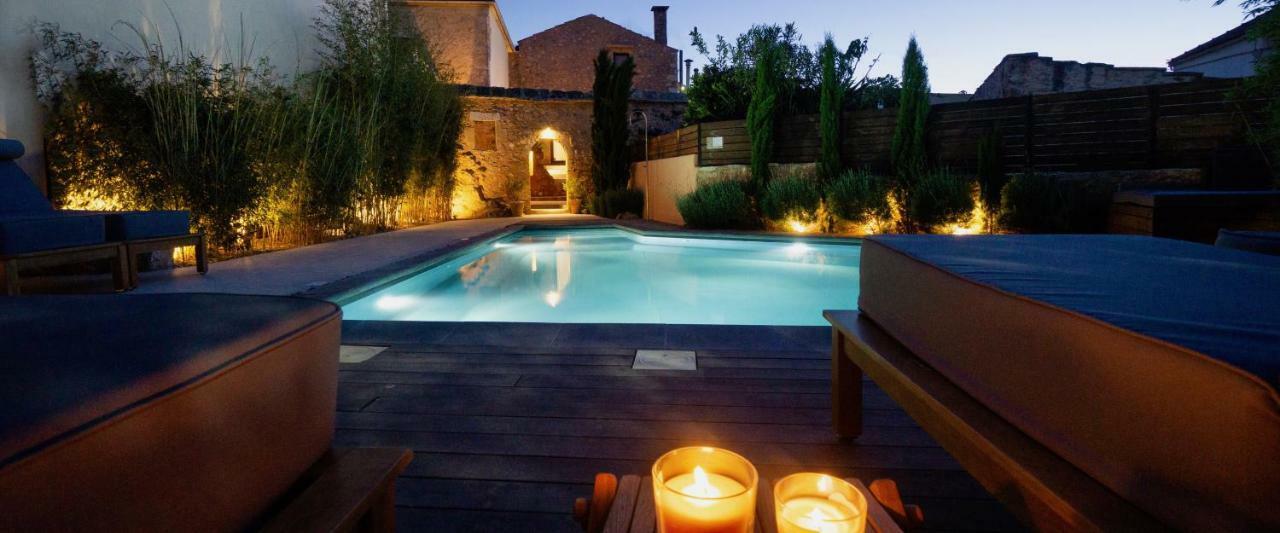 Almyrida Sands Luxury Stone Villa Xirostérnion エクステリア 写真