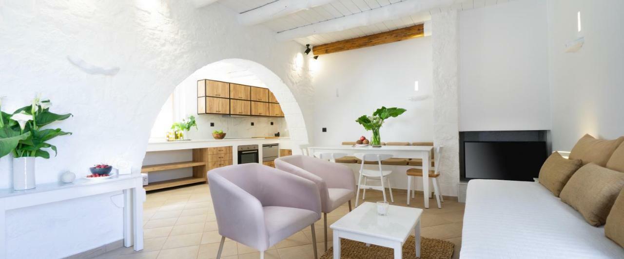 Almyrida Sands Luxury Stone Villa Xirostérnion エクステリア 写真