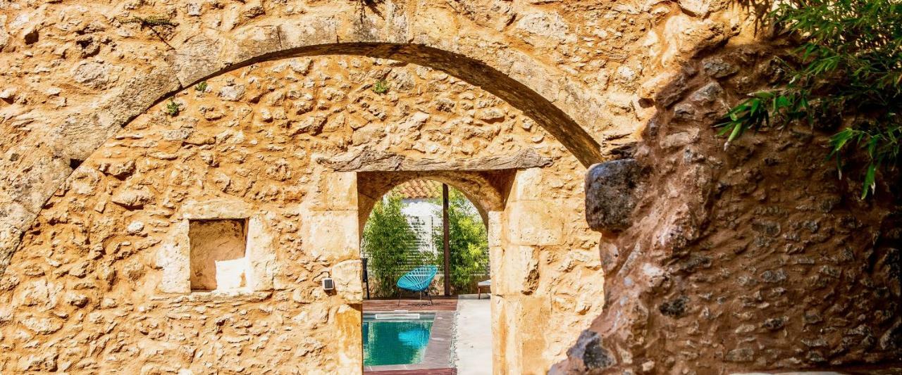 Almyrida Sands Luxury Stone Villa Xirostérnion エクステリア 写真